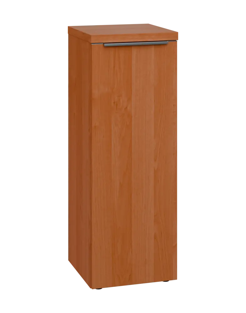 SIN 3 - 4D kancelářská skříň, 1-dveřová, pravá, 1120x400x400, olše jantar